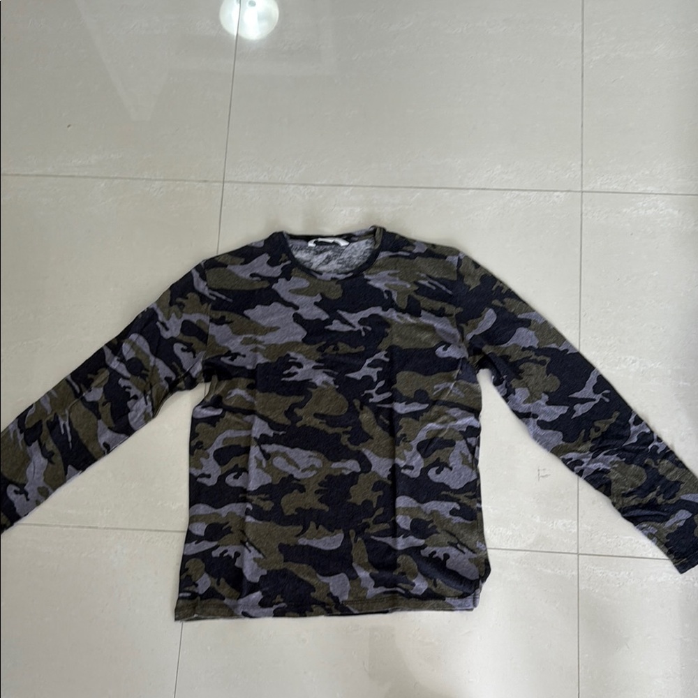 Camouflage Long Sleeve Shirt